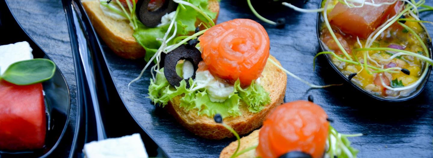A selection of appetizers