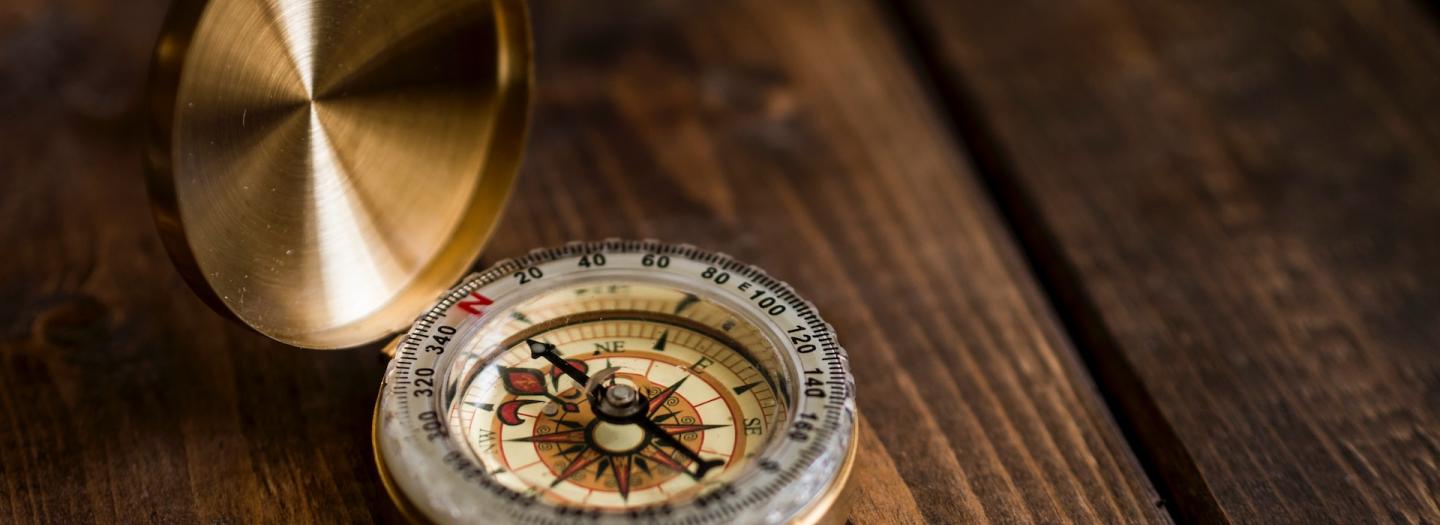 A compass