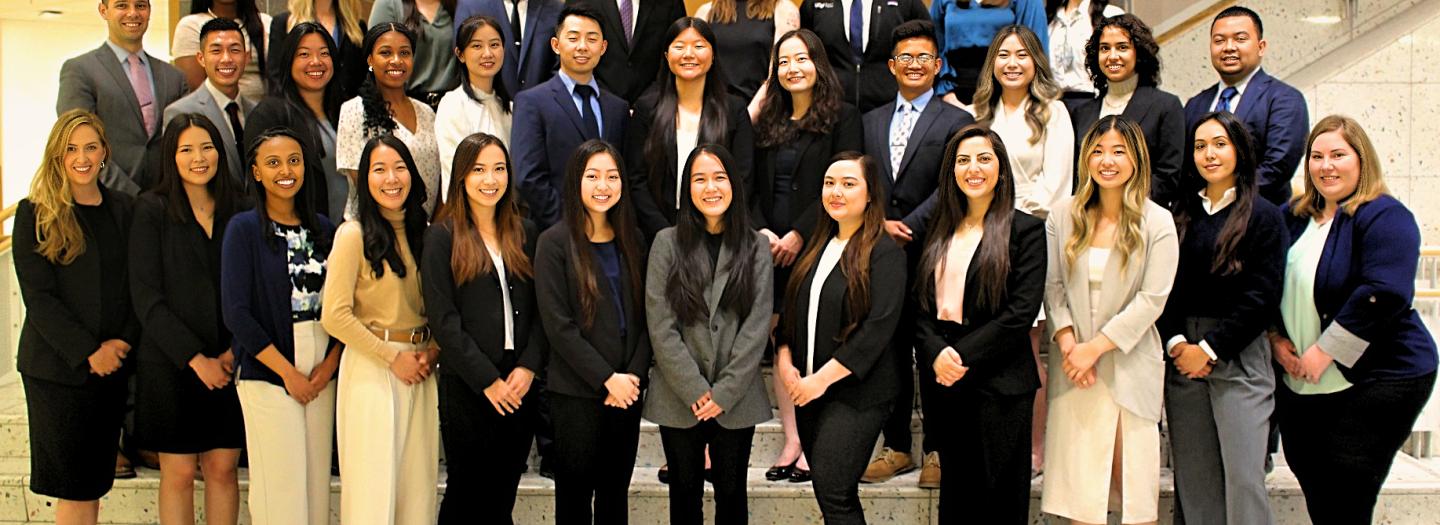 A group photo of UCSF School of Pharmacy residents