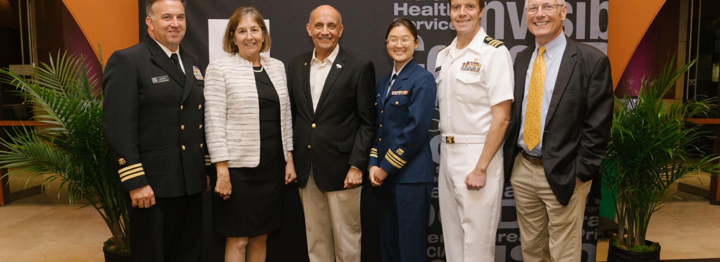 A group photo from Invisible Corps presentation at UCSF