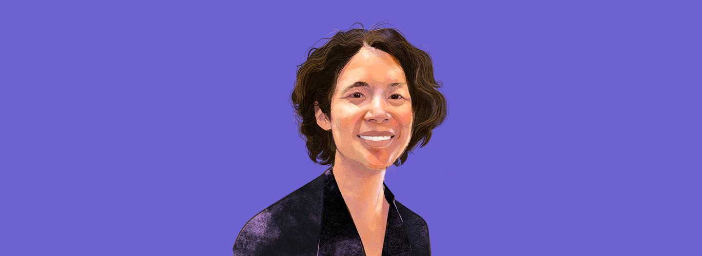 Illustrated portrait of Lillian Chong