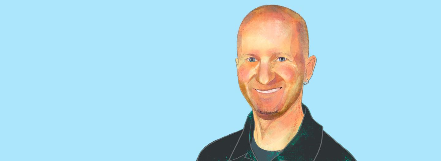 Illustrated portrait of Benjamin Boyd
