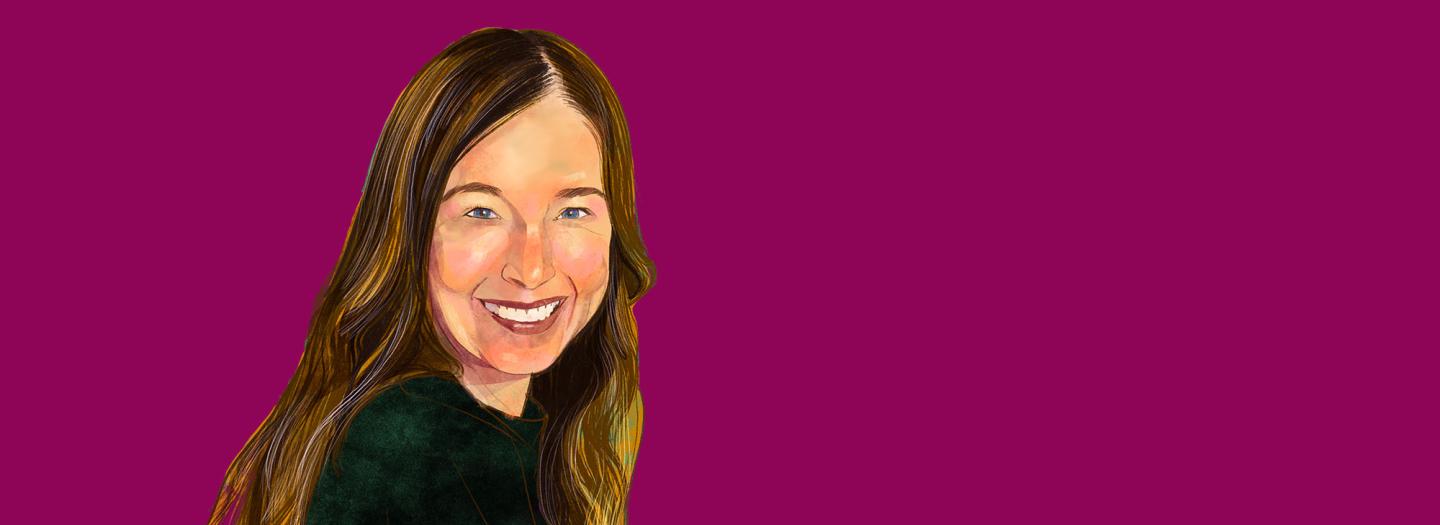 Illustrated portrait of Colleen McEvoy