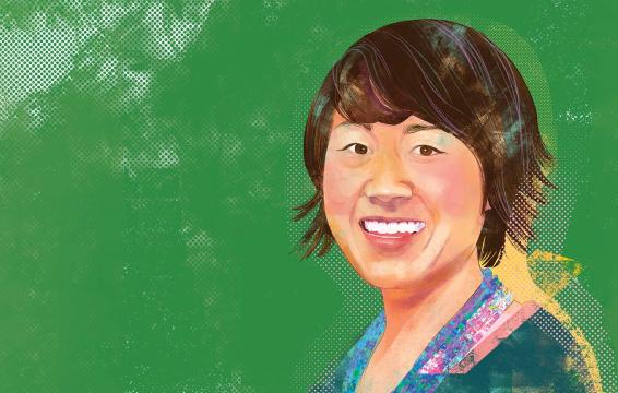 Illustration of Carrie Tsai