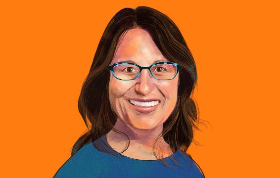 Illustrated portrait of Maria Lopez