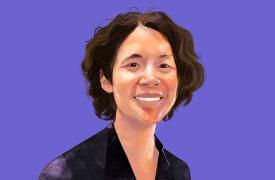 Illustrated portrait of Lillian Chong