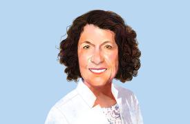 Illustrated portrait of Susan Buchbinder