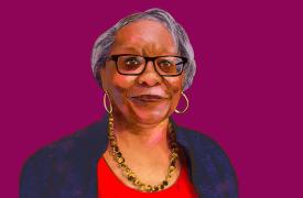 Illustrated portrait of Sharon Youmans